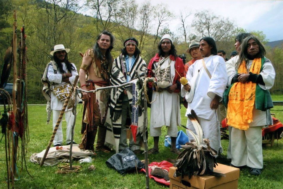 THE MEETING OF THE indigenous ELDERS and discussion of why we need to honour our sacred sites.